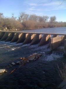 Sack Dam on the San Joaquin River