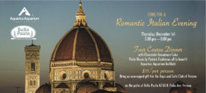 Romantic Dinner Postcard